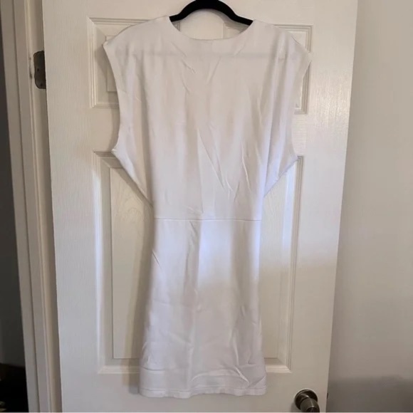 IRO Pearls white mini dress NWT SZ L - Picture 7 of 11